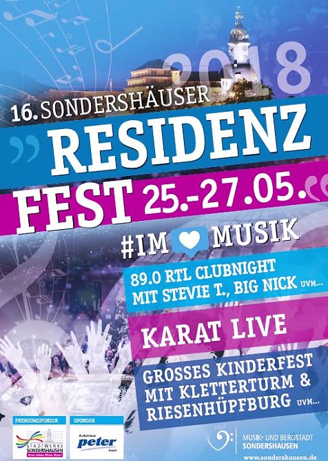 16. Sondersh&auml;user Residenzfest und 10. Sondersh&auml;user Autofr&uuml;hling (Foto: Stadt Sondershausen)