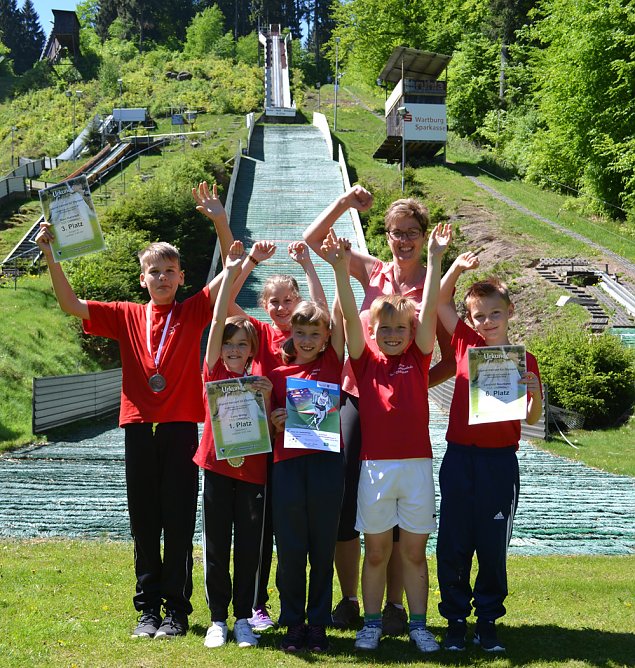 Lena lief allen davon (Foto: Kreissportbund)