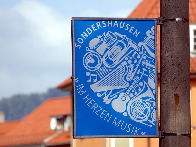 Plakataktion IM HERZEN MUSIK & Schlossmuseum (Foto: Stadt Sondershausen)