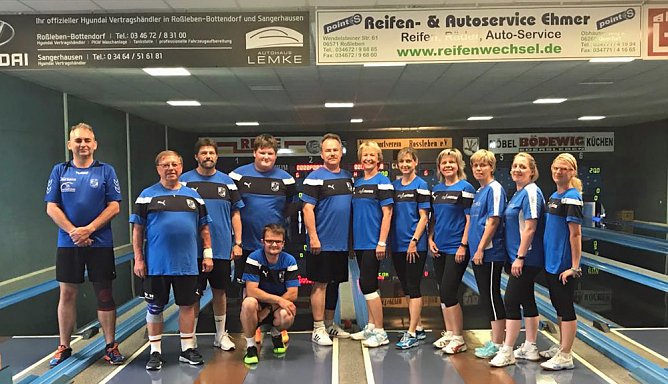 22. Duell der Geschlechter ging klar an die Damen (Foto: KSV`92 Ro&szlig;leben)