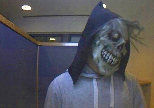 Maske  (Foto: Landespolizeiinspektion Nordhausen)