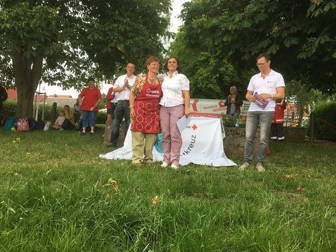 Jugendrotkreuz Sondershausen misst sich bei seinem Jahresh&ouml;hepunkt in Immenrode ! (Foto: DRK Sondershausen)