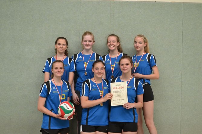 Kreisjugendspiele im Volleyball (Foto: Kyffhäuser-Kreissportjugend) Kreisjugendspiele im Volleyball (Foto: Kyffhäuser-Kreissportjugend)