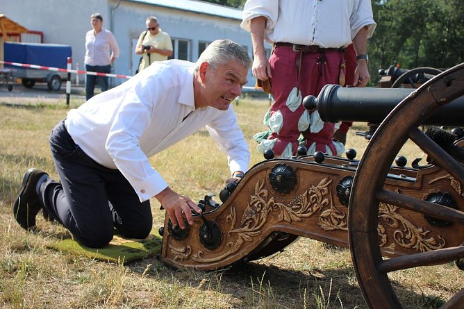 Die BRSG nimmt Maß (Foto: Karl-Heinz Herrmann) Die BRSG nimmt Maß (Foto: Karl-Heinz Herrmann)