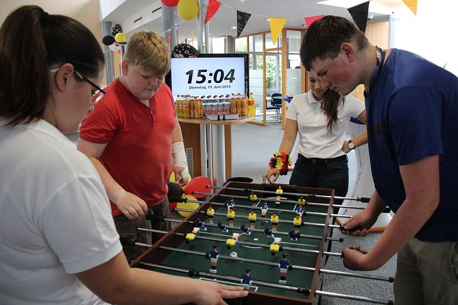 WM anders: Kickerturnier (Foto: Karl-Heinz Herrmann)