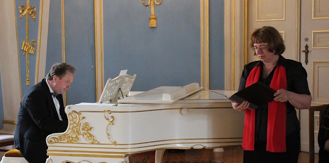 Das Jubiläum beim Jubiläum (Foto: Karl-Heinz Herrmann) Das Jubiläum beim Jubiläum (Foto: Karl-Heinz Herrmann)