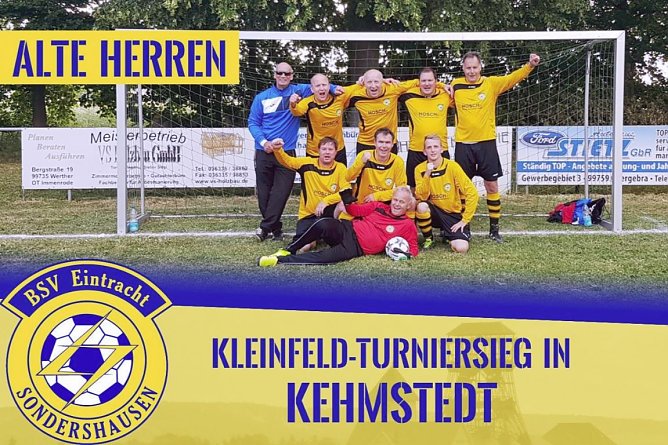 Keinfeld – Turnier der Eintracht Oldies in Kehmstedt (Foto: BSV Eintracht Sondershausen) Keinfeld – Turnier der Eintracht Oldies in Kehmstedt (Foto: BSV Eintracht Sondershausen)