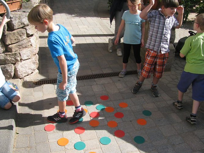 Verkehrssicherheitstag in der Kita Kindervilla (Foto: Bernd M&uuml;ller)
