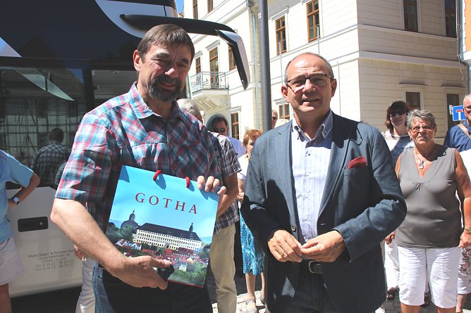 Seine letzte Aktion als B&uuml;rgermeister (Foto: Karl-Heinz Herrmann)