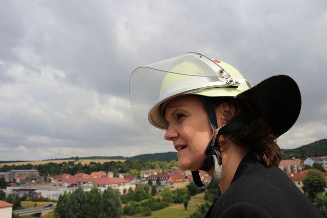 Ministerpr&auml;sident ging in die Luft (Foto: Karl-Heinz Herrmann)