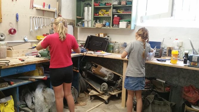 Werkeln (Foto: Stadtjugendring)