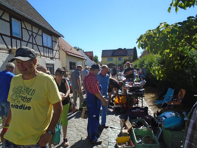 6. Flohmarkt mit Mega - Besucherrekord (Foto: Peter Ke&szlig;ler)