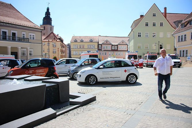 DRK pr&auml;sentierte sich (Foto: Karl-Heinz Herrmann)
