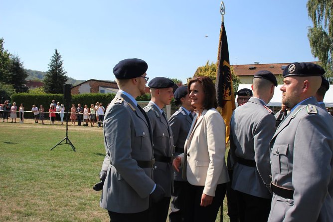 Wieder feierliche Vereidigung in Berka (Foto: Karl-Heinz Herrmann)