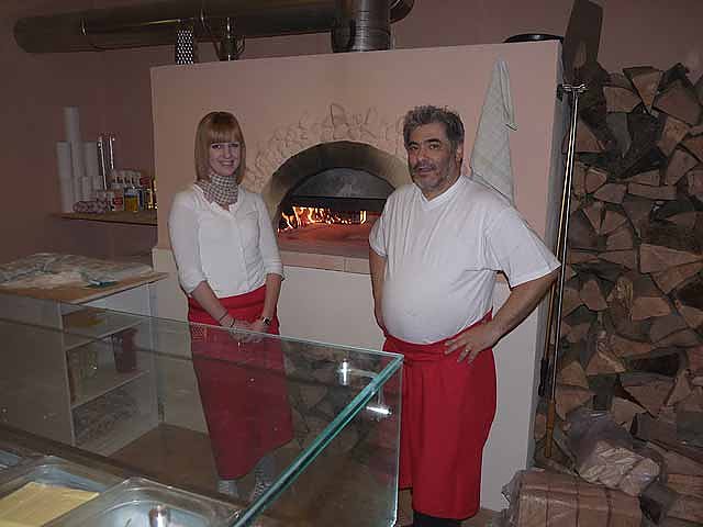 Pizza bei Sergio (Foto: Karl-Heinz Herrmann)