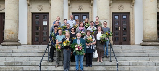 Zwanzig Jubilare z&auml;hlt die Theater Nordhausen/Loh-Orchester Sondershausen GmbH unter ihren Besch&auml;ftigten in dieser Saison (Foto: Lars Mischler)