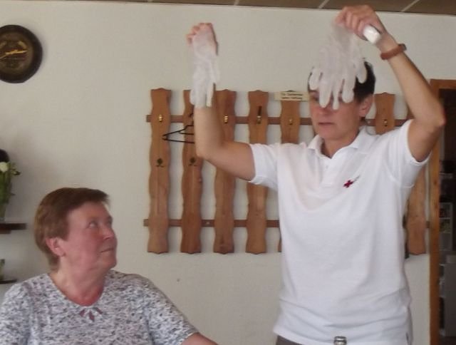 Erste Hilfe aufgefrischt im WB 4 (Foto: Thomas Leipold)