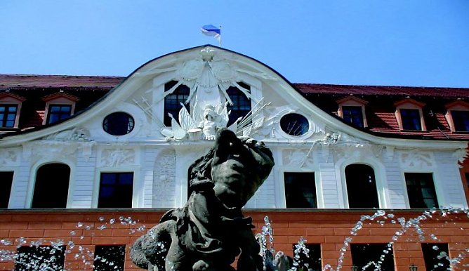 Rundgang im Schossumfeld (Foto: Stadt Sondershausen)