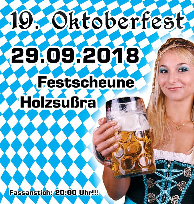 Oktoberfest in Holzsu&szlig;ra (Foto: privat)