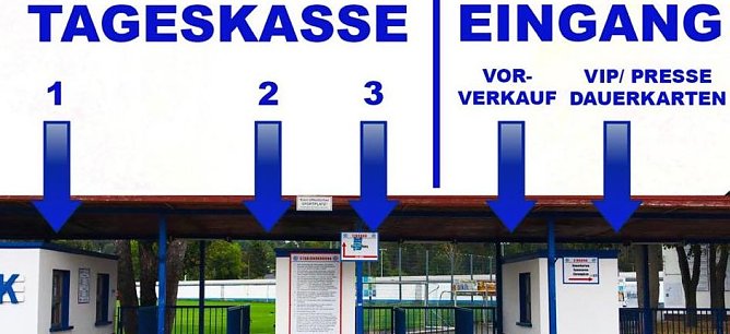 Das sind die Kassen (Foto: Wacker 90 Nordhausen)