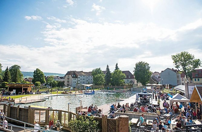 Das Baden geht weiter (Foto: Stadtmarketing Bad Frankenhausen)