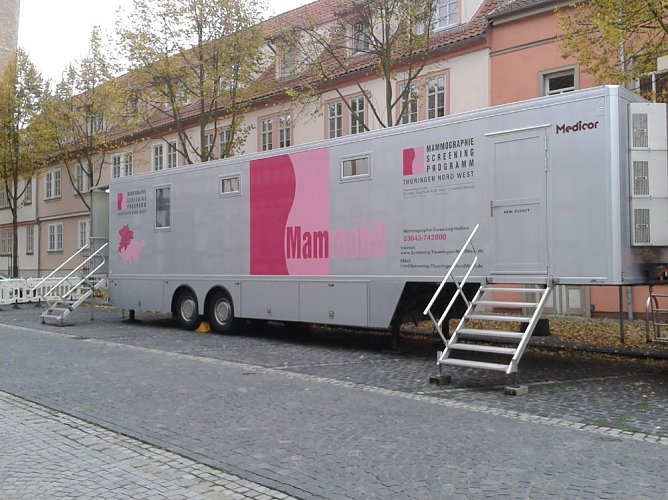 Mammobil kommt (Foto: Landratsamt Kyffh&auml;userkreis)