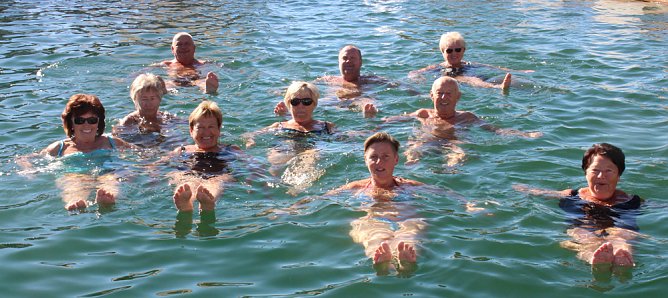 Abbaden im Solewasser-Vitalpark Bad Frankenhausen (Foto: Karl-Heinz Herrmann)