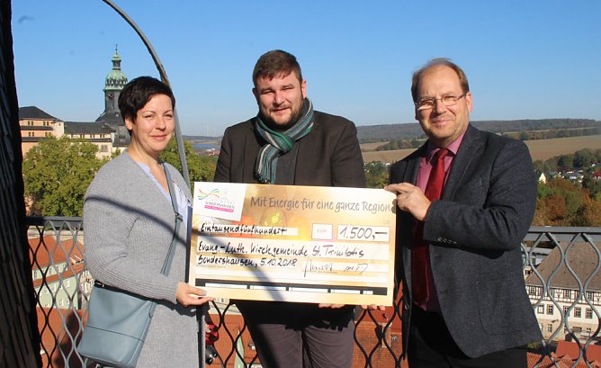 Unterst&uuml;tzung f&uuml;r Glockenprojekt (Foto: Karl-Heinz Herrmann)