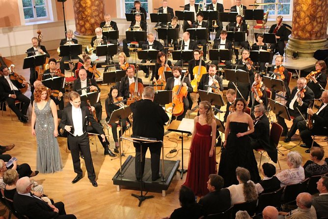 Vive la musique im Achteckhaus (Foto: Karl-Heinz Herrmann)