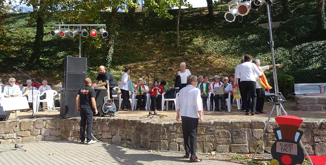 Der Frankenh&auml;user Frauenchor berichtet (Foto: Barbara Nestler)
