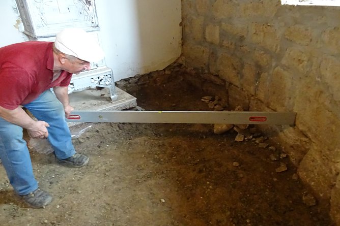 Sanierungen an Turmwindm&uuml;hle Immenrode (Foto: Hannelore Kutscha)