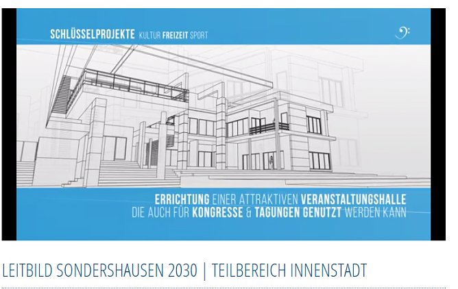 Neue Veranstaltungshalle für Sondershausen? (Foto: Stadt Sondershausen) Neue Veranstaltungshalle für Sondershausen? (Foto: Stadt Sondershausen)