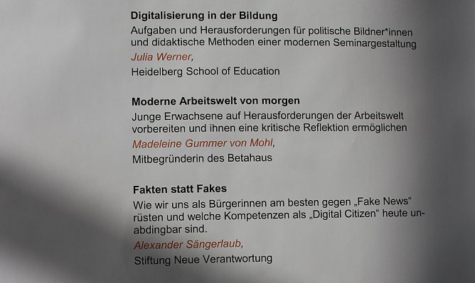 Politik hinkt bei der Digitalisierung (Foto: Karl-Heinz Herrmann)