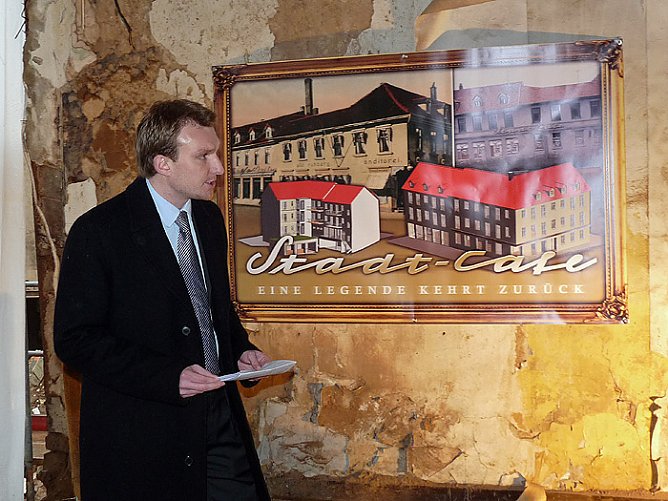 Baustert Stadtcaf&eacute; Sondershausen (Foto: Karl-Heinz Herrmann)