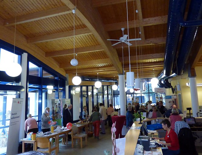 Gesundheitstag in der Kyffh&auml;user-Therme wurde gut besucht (Foto: Peter M&ouml;bius)