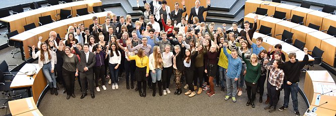 Geschichtspreis im Landtag verliehen (Foto: Th&uuml;ringer Landtag)