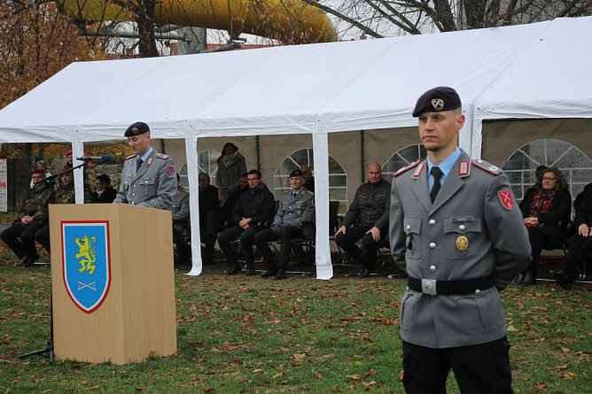 Gleich zwei Kompanien vereidigt (Foto: Karl-Heinz Herrmann)