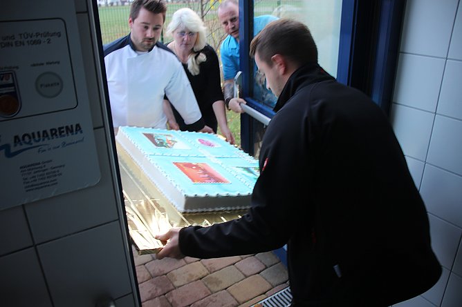 Torte zum 20. Jahrestag (Foto: Karl-Heinz Herrmann)