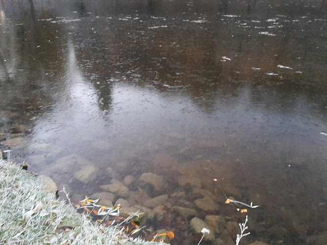 Der Winter zeigte sich (Foto: Karl-Heinz Herrmann)