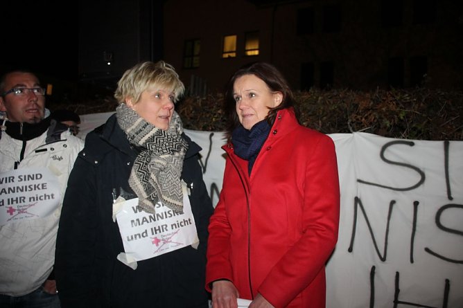 Bad Frankenhausen zeigt sich solidarisch (Foto: Karl-Heinz Herrmann)