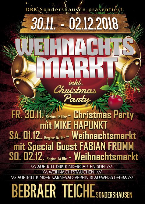 5. Weihnachtsmarkt an den Bebraer Teichen (Foto: Karl-Heinz Herrmann) 5. Weihnachtsmarkt an den Bebraer Teichen (Foto: Karl-Heinz Herrmann)