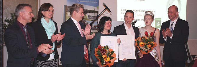 Qualit&auml;tssiegel &uuml;bergeben und mehr (Foto: Karl-Heinz Herrmann)