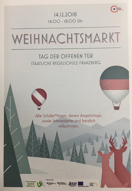 Tag der offenen Tür an der Franzbergschule (Foto: Franzbergschule) Tag der offenen Tür an der Franzbergschule (Foto: Franzbergschule)