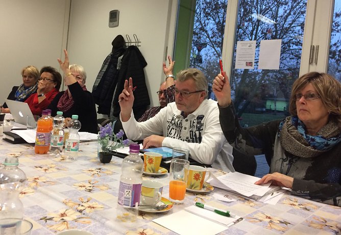 Mit neuer Mannschaft (Foto: Gudrun Holbe)