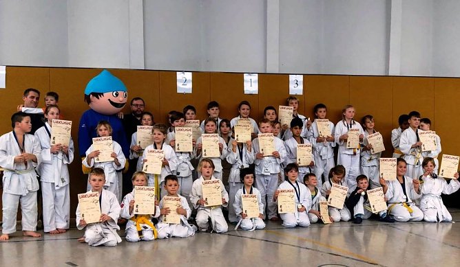 Kleine Judoka mit gro&szlig;em K&auml;mpferherz (Foto: Peter Ke&szlig;ler)