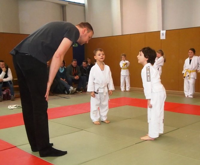 Kleine Judoka mit gro&szlig;em K&auml;mpferherz (Foto: Peter Ke&szlig;ler)