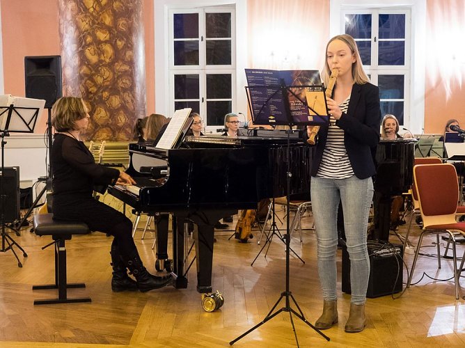 Viel Beifall für Musikschüler (Foto: Landratsamt Kyffhäuserkreis) Viel Beifall für Musikschüler (Foto: Landratsamt Kyffhäuserkreis)