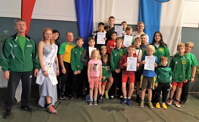 3. Platz f&uuml;r Arterns j&uuml;ngste Ringk&auml;mpfer (Foto: Solveig Neubert)