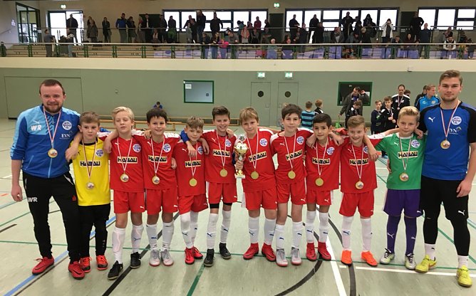 Hallenkreismeisterschaft der E-Junioren (Foto: NTKFA)