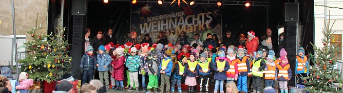 Weihnachtsmarkt in Sondershausen er&ouml;ffnet (Foto: Karl-Heinz Herrmann)